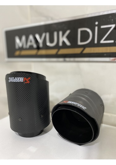 Akrapovic Karbon Egzoz Ucu 90mm Tek --mayukdizayn--