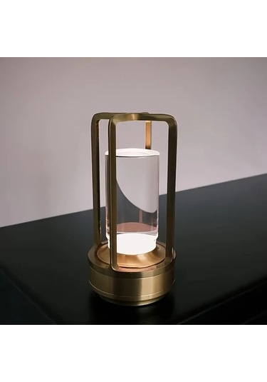 Willowhaven Silvery Led Masa Lambası Yatak Başı Göz Koruma Usb Şarj Kamp Aydınlatma Taşınabilir Füme