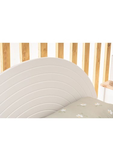 Turtle Modern Karyola Çift Kişilik, Beyaz