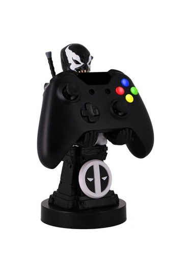 Exg Pro Cable Guys -deadpool Back İn Black: Deadpool Venom Phone And Controller Holder