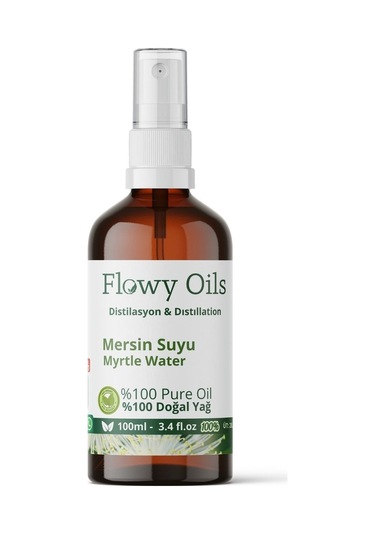 Flowy Oils Mersin Suyu Cam Şişe 100 ML