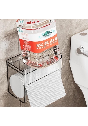 Lichen Banyo Kağıt Mendil Kutusu, Ev Tipi Tuvalet Kağıdı Kutusu, Şeffaf