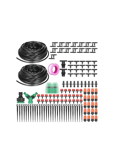 Çok Renkli Bitki Sulama Damla Sulama Kiti Nozullar Ile Diy Sulama
