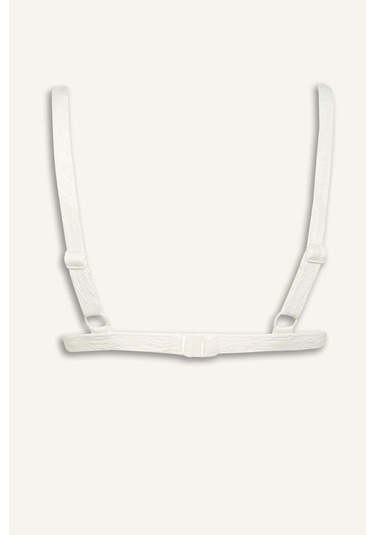 Defacto Regular Fit Brode Bikini Üstü-fall İn Love E3897ax25smwt16 Beyaz Defacto Regular Fit Brode Bikini Üstü-fall İn Love E3897ax25smwt16 Beyaz