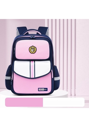 Ilkokul Su Geçirmez Aşınmaya Dayanıklı Sırt Çantası Lzınps Pembe