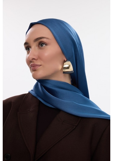 Mirsoy Scarf İdol Janjan Şal İndigo