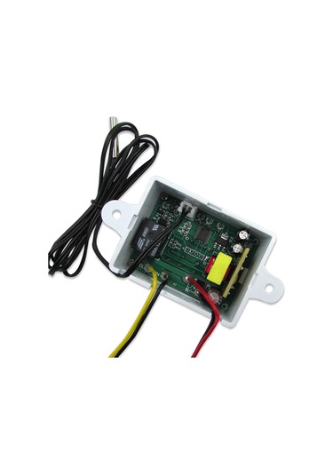 Springsun Xh-w3001 Dijital Led Termostat, Önceden Kablolu Soğuk/sıcak, Sensörlü Prob, 220v/24v/12v