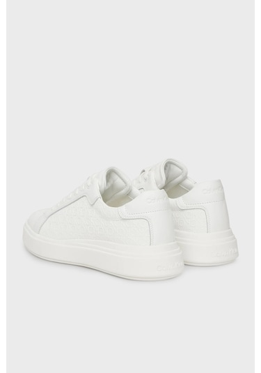 Calvin Klein Erkek Ayakkabı Hm0hm01970 0k4 Beyaz Beyaz