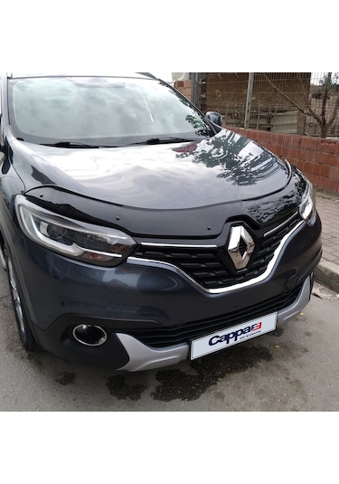 Cappafe Renault Kadjar Ön Kaput Koruma Rüzgarlık 4Mm Abs 12-20