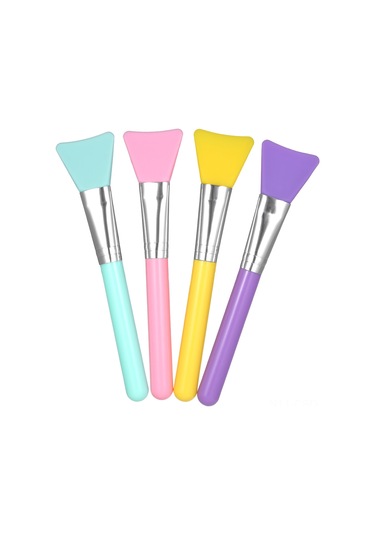 Samdoo Yeşil Silikon Maskara Fırçası - Yumuşak Uçlu, Saçsız, Deri Dostu, Ev & Seyahat Kullanıma Uygun