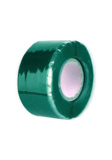 Yeşil Su Geçirmez Silikon Performans Onarım Kauçuk Silikon Yapışkan Bant Kendinden Sigortalı Bant Tel Sızdırmaz Kauçuk Yumuşak Bant Sızdırmazlık Bandı