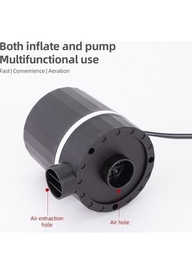 Artfulabode Yatağı Vakum Torbaları Tipi Şişme Şişirme Pompası Nozullu Havuz Hava Geeroyoo Elektrikli El Çift 5000kpa 35w - Yw