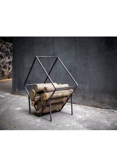 Şömine Yanı Odunluk Dış Mekan Bahçe Odunluğu