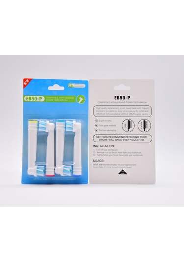 Kyver Cross Action Dış Fırçası Yedek Başlığı 4’lü