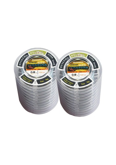 100 M Naylon Olta 4 Iplikçik Örgü Olta Çok Renkli Süper Güç Örgülü Tel Balıkçılık Aksesuarları Line Number 8