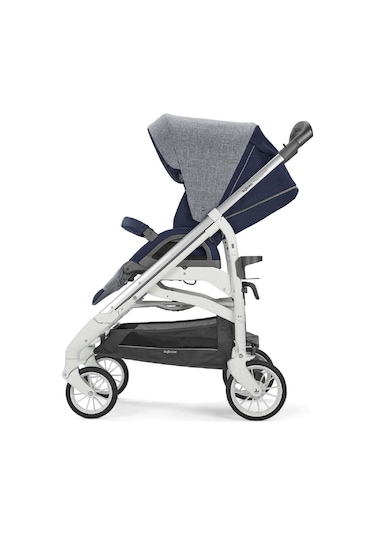 Inglesina Trilogy Tek El Tek Hamle ile Katlanıp Açılan Çift Yön Bebek Arabası - Antigua Blue