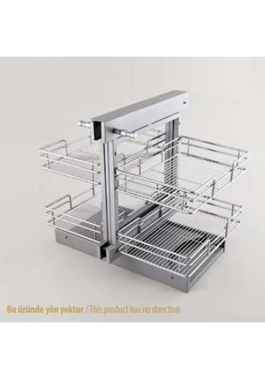 Çağdaş Tam Açılım Tezgah Altı Kör Köşe Sepeti