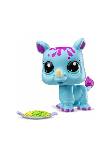 Sunman Littlest Pet Shop Minişler Tekli Paket Gergedan S01005233 S3 141