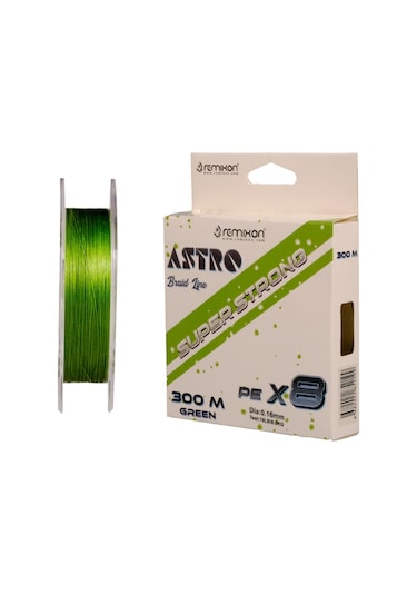 Remixon Astro 8b Green 300m İp Misina 0,16mm 0,16mm