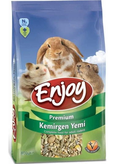 Enjoy Kemirgen Yemi 700 Gram /tavşan/hamster/gine Pig