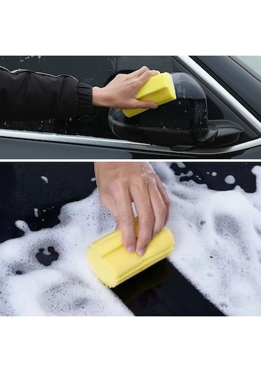 Woody Sofia Nemli Silgi Süngeri Banyo,mutfak Ve Araba İçin Temizlik Süngeri Diğer