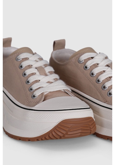 Lufian Kadın Shay Sneaker Ayakkabı 121230006 Bej Bej