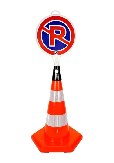 İleri Trafik Pvc Trafik Konisi 50 CM Reflektifli 6 Kenar Trafik Dubası