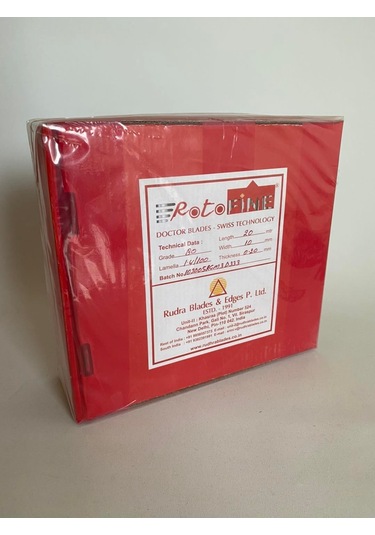 Rotofine Gravür Baskı Doktor Bıçağı 0.20Mmx10Mmx20M - Sıyırma Bıç
