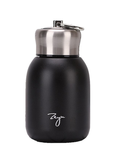 Padalink Öğrencilere Uygun Paslanmaz Çelik Büyük Kabınlı Termos Bardak, Taşınabilir Spor Su Sisei, Gül Altın Rengi, 300ml, Hediye Seçeneği Gül Altını