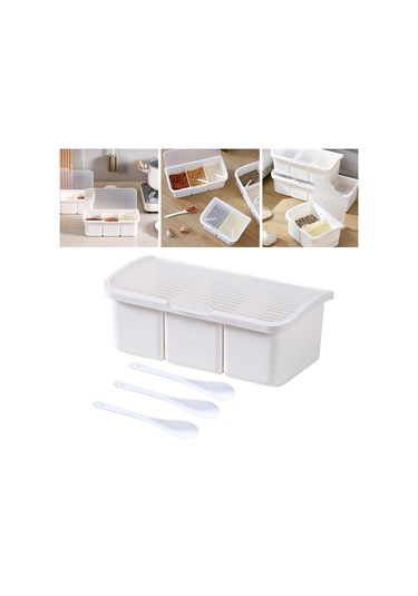 Suntek Magideal Baharat Kavanozları Ev Yemekleri Için 3-ızgara