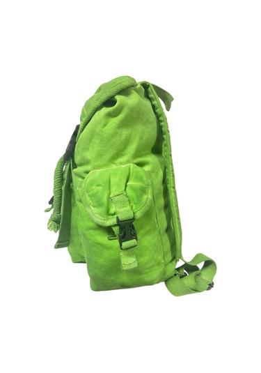 Kaliteli Tek Gözlü Vintage Disayn Unisex Sırt Günlük Okul Gezi Kamp Trekking Çantası Kc Ahtapot Bag Haki Yeşil