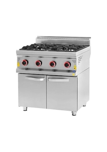 Csa Karacasan 900 Seri Dolaplı Tüplü Dört Gözlü Ocak