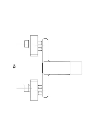 Eca Tiera 102102469 Banyo Bataryası Krom