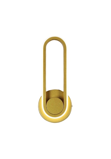 Homyl Duvar Işıkları 360 Aydınlatma Modern Için Altın Altın