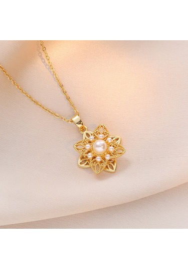 Bayan Kolye: Moda Estetiği Titanyum Çelik Kolye No.307 Çok REnkli