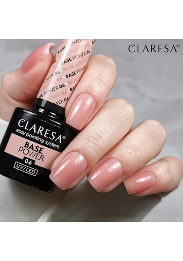 Claresa Renkli Power Base Coat Nude Serisi 06 - 5g
