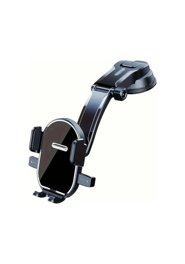 Xuweiwei Siyah 360 Derece Dönebilen Vantuzlu Telefon Tutucu Abs Malzeme Sürüşte Güvenli Navigasyon Siyah