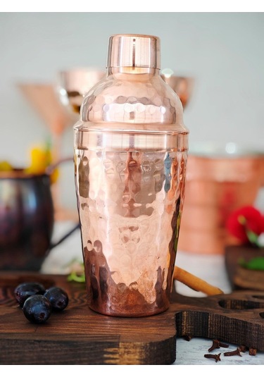 Modabakir Shaker Kokteyl Hazırlama Kabı Bakır