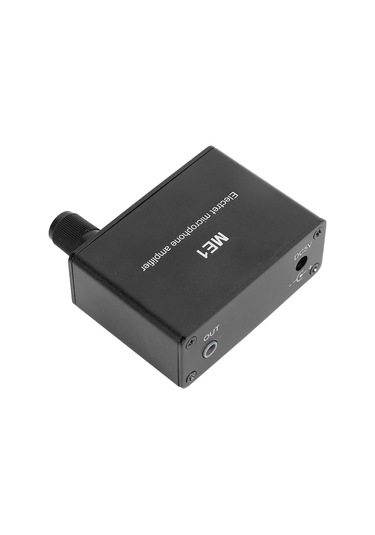 Moveevo Alüminyum Elektret Mikrofon Amfi - 0-20db Kazanç Ayarı, 3.5mm Giriş, 3 Çıkış Portu, 10+ Saat Kullanim Süresi