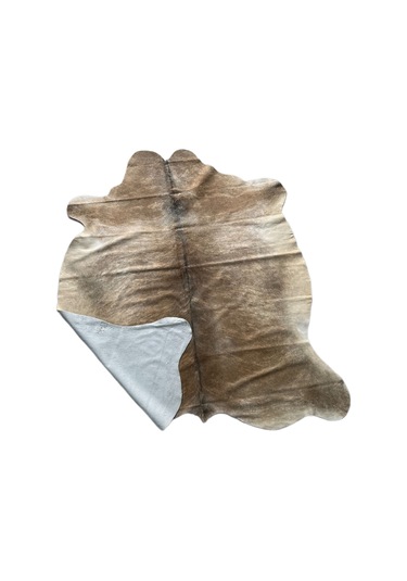 Doğal Renkli Dana Postu Halı - Naturel Halı Post Sütlü Kahve