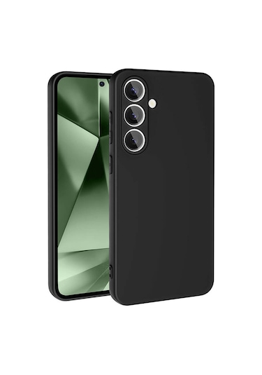 Adige Samsung Galaxy Uyumlu S25 Fe Kılıf Lansman İçi Kadife Silikon