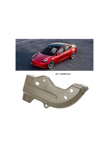 Anjiexun Tesla Model 3 İçin Otomobil Ön Çamurluk Braketi, Sağ+sol