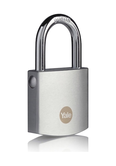 Yale Krom Kaplamalı Dmu Asma Kilit 70 Mm