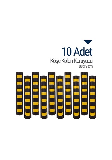 Köşe Kolon Koruyucu 80 X 9 Cm 10'Lu Set (534231331)