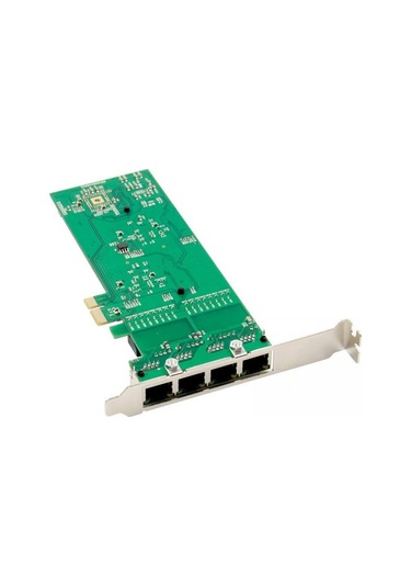 Pcı e x1 4 port Gigabit ethernet ağ kartı 10/100/1000