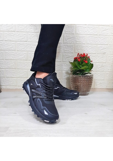 Jump 29725 Siyah Kaymaz Memoryfoam Günlük Spor Ayakkabı 001