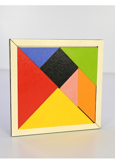 Capellawoodworks Tangram 7 Parça 4'lü Set