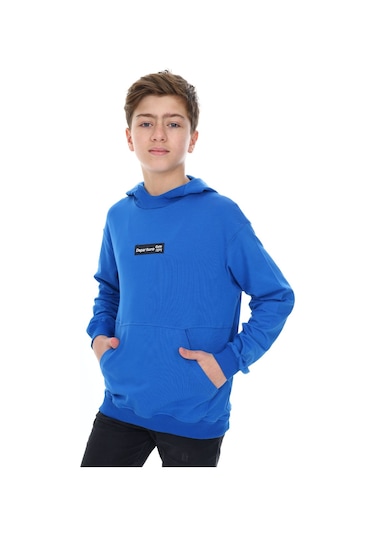 Toontoy Erkek Çocuk Depar Tura Baskılı Sweatshirt Saks
