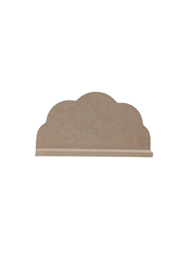 Dekoratif Bulut Şekilli Mdf Peçetelik