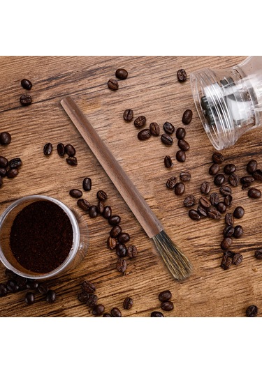 Suntek Kahve Değirmeni Makinesi Temizleme Kahverengi-18cm Kahverengi 18cm